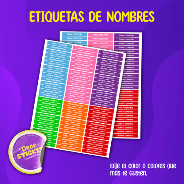 Planilla de Nombres